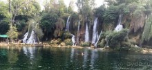 Водопад Кравице. Босния и Герцеговина