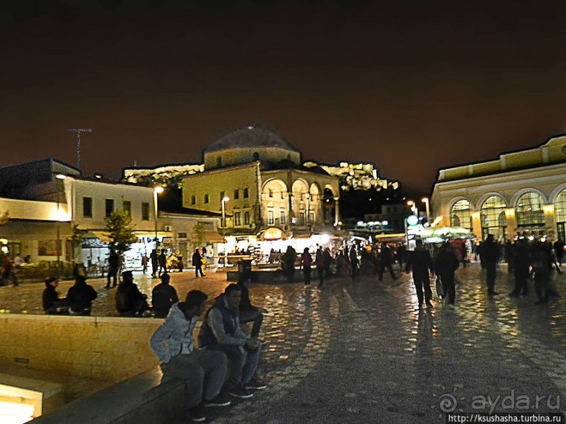 Монастираки — точка пересечения улиц и эпох