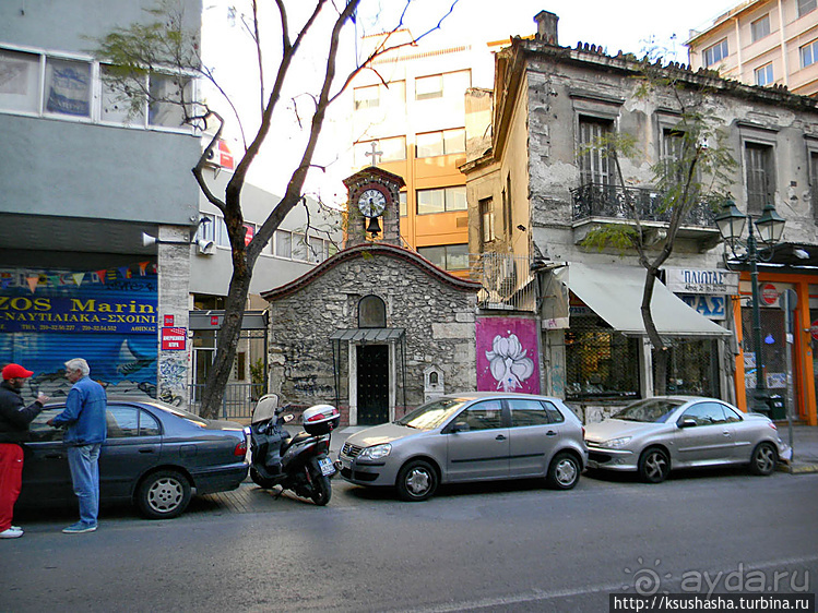 Монастираки — точка пересечения улиц и эпох