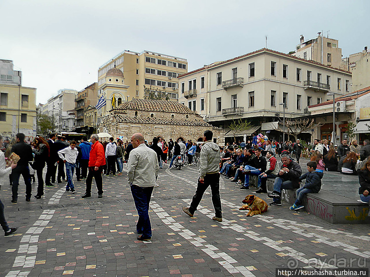 Монастираки — точка пересечения улиц и эпох