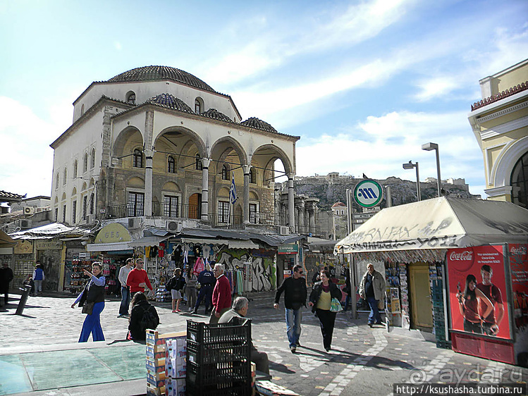 Монастираки — точка пересечения улиц и эпох
