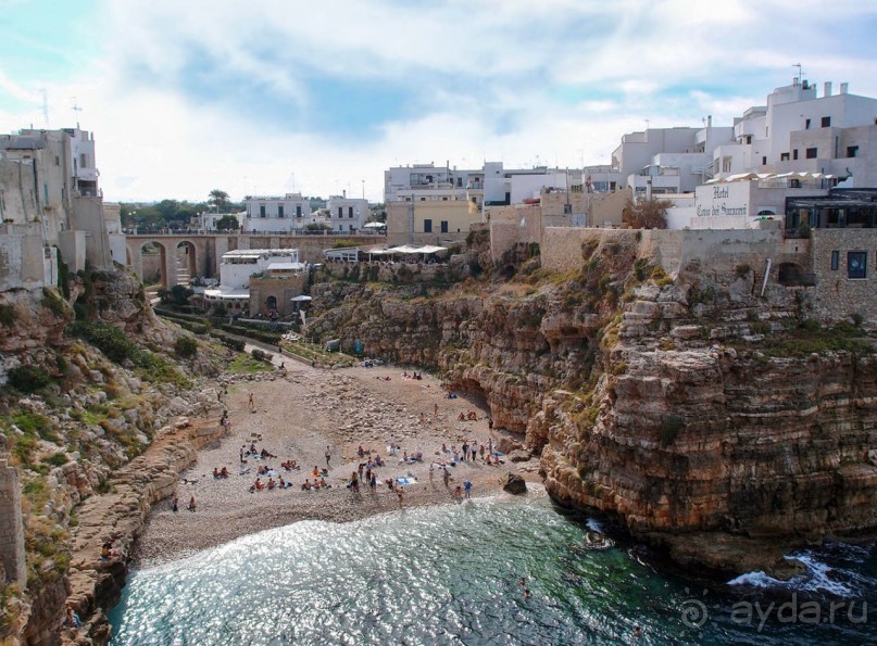 Полиньяно . Одной открытки для