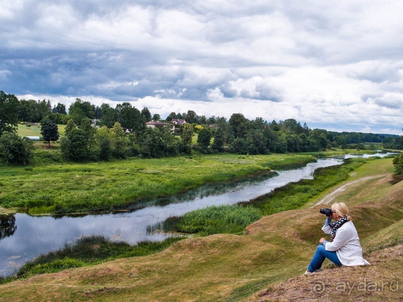 Древний форт над слиянием рек