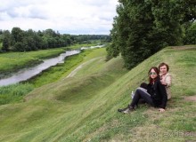 Древний форт над слиянием рек