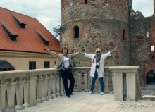 Древний форт над слиянием рек