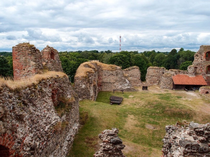 Древний форт над слиянием рек