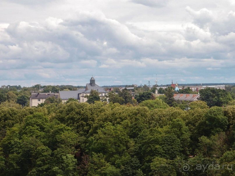 Древний форт над слиянием рек