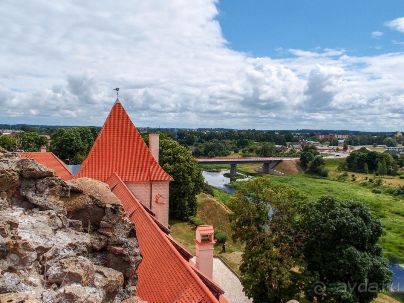 Древний форт над слиянием рек