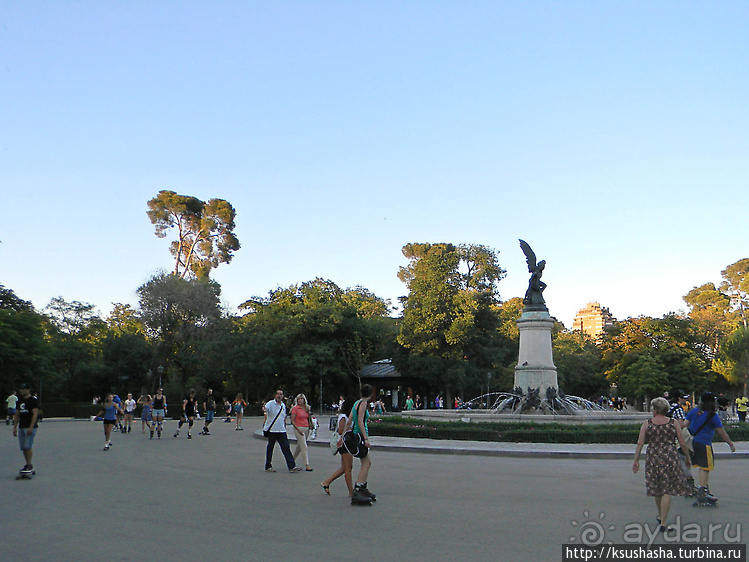 Парк Ретиро — А все бегут, бегут, бегут