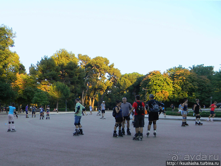 Парк Ретиро — А все бегут, бегут, бегут