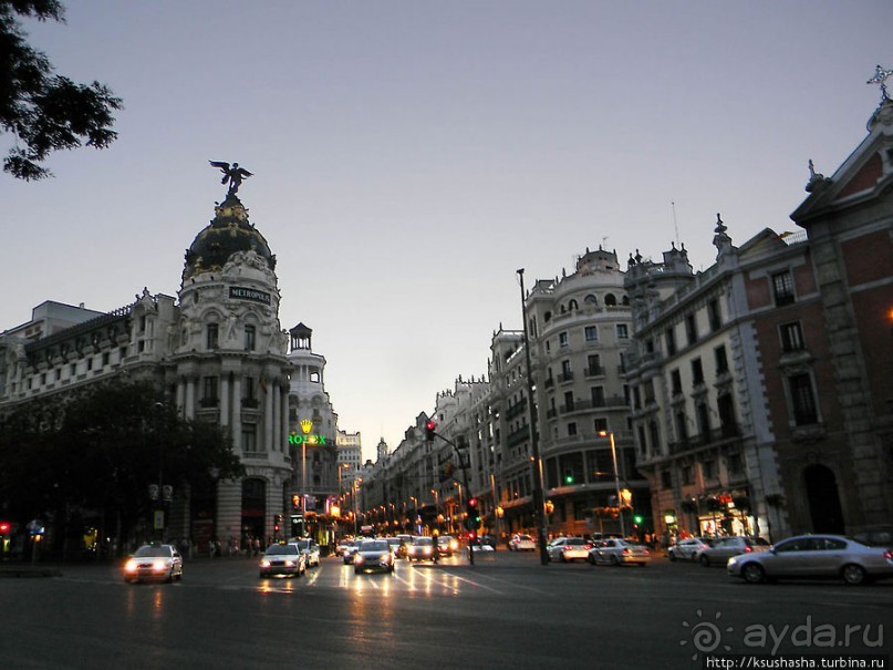 Вечерняя симфония Calle Alcala