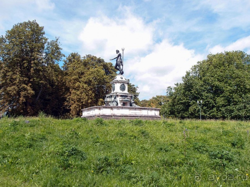 Прогулка в парке Лакен