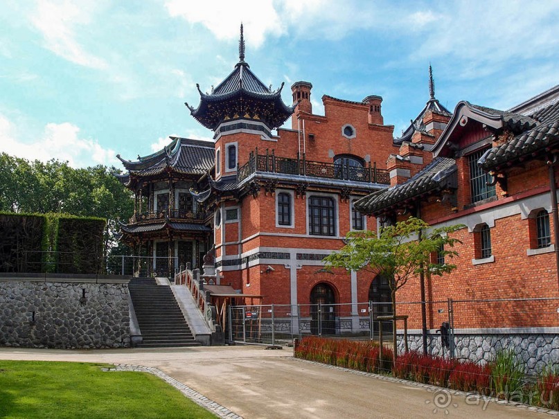 Прогулка в парке Лакен