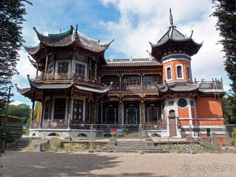 Прогулка в парке Лакен