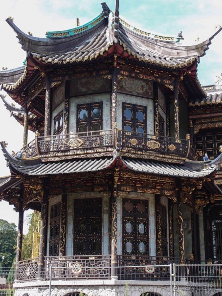 Прогулка в парке Лакен