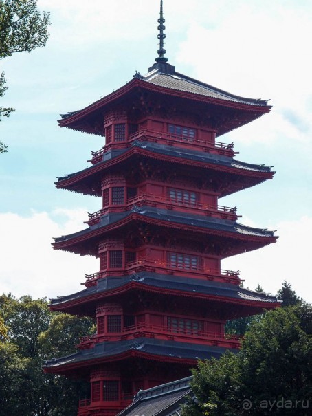 Прогулка в парке Лакен