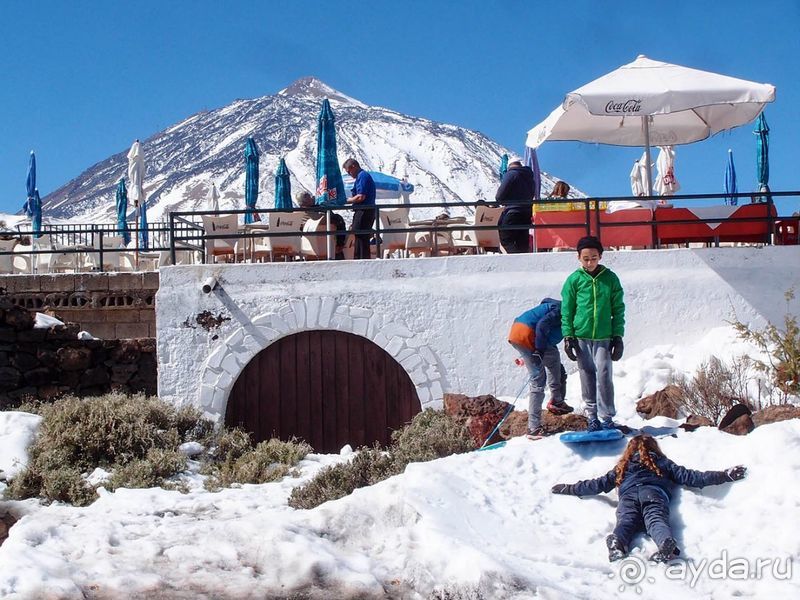 Времена года в парке Тейде 