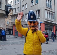 Фонари карнавального Базеля