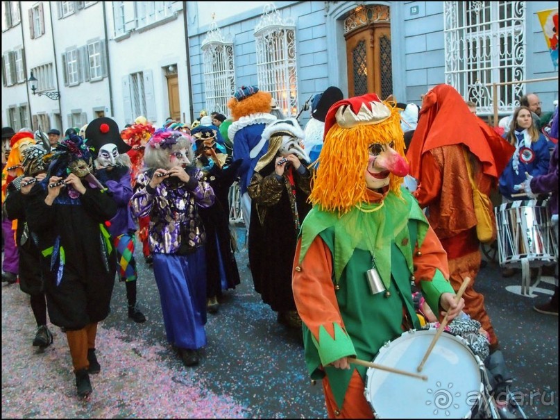 Фонари карнавального Базеля