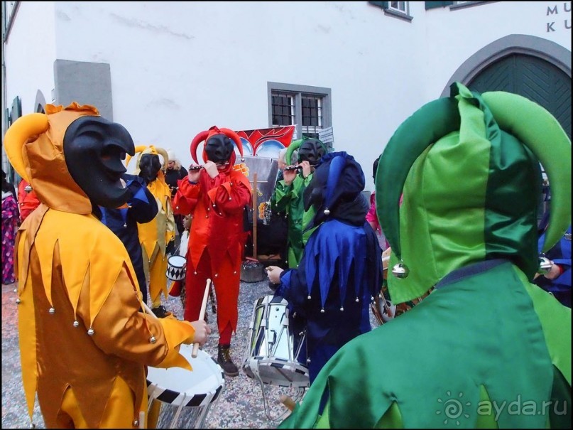 Фонари карнавального Базеля