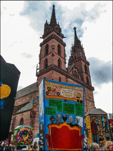 Фонари карнавального Базеля