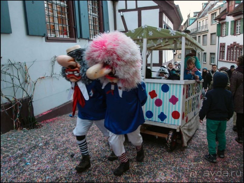 Фонари карнавального Базеля