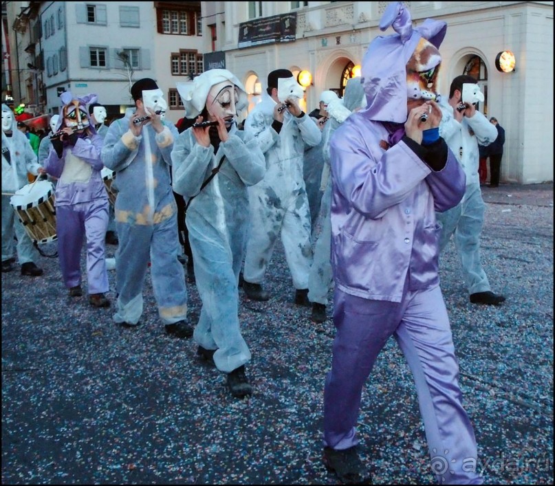 Фонари карнавального Базеля