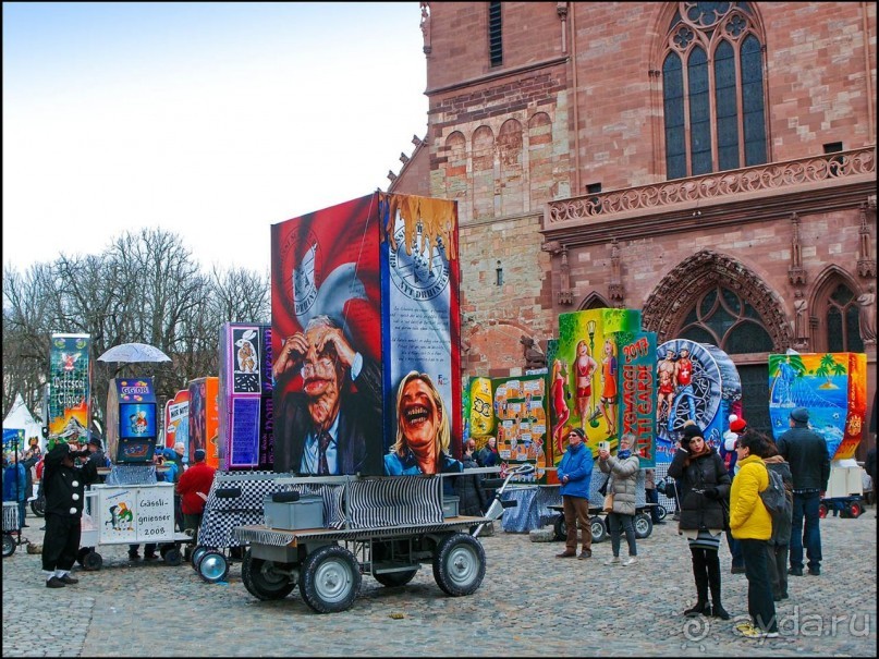 Фонари карнавального Базеля