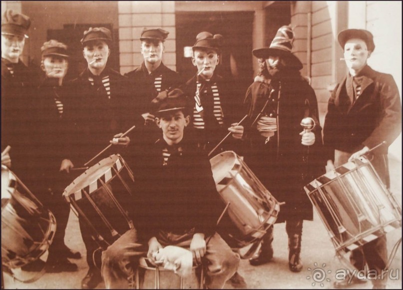 Фонари карнавального Базеля