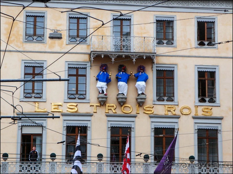 Фонари карнавального Базеля