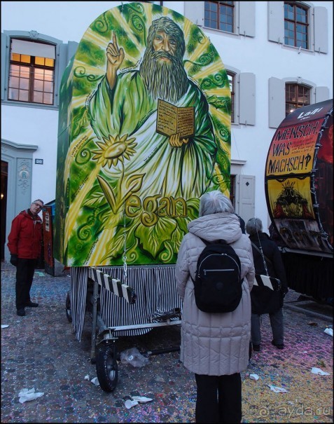 Фонари карнавального Базеля