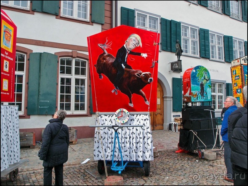 Фонари карнавального Базеля