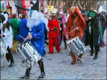 Фонари карнавального Базеля