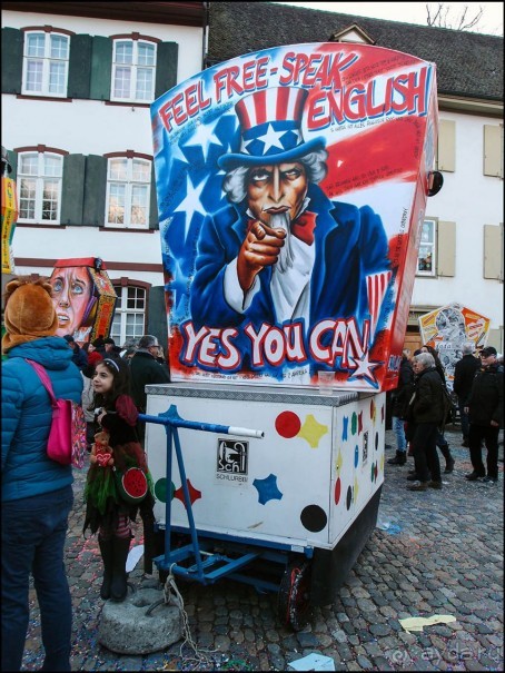 Фонари карнавального Базеля