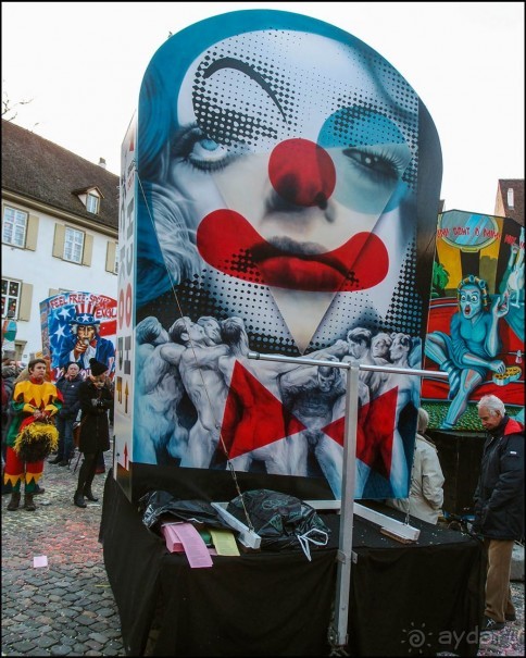 Фонари карнавального Базеля