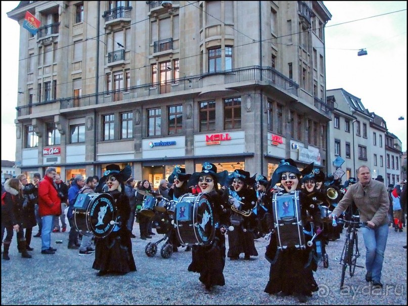 Фонари карнавального Базеля