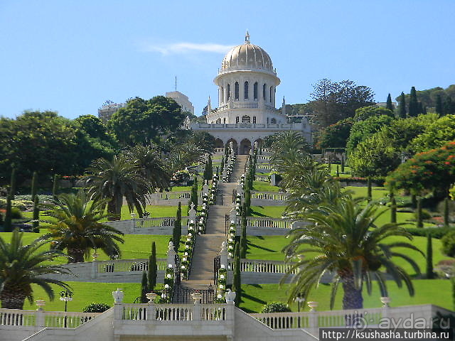 Бахайские сады — визитная карточка Хайфы