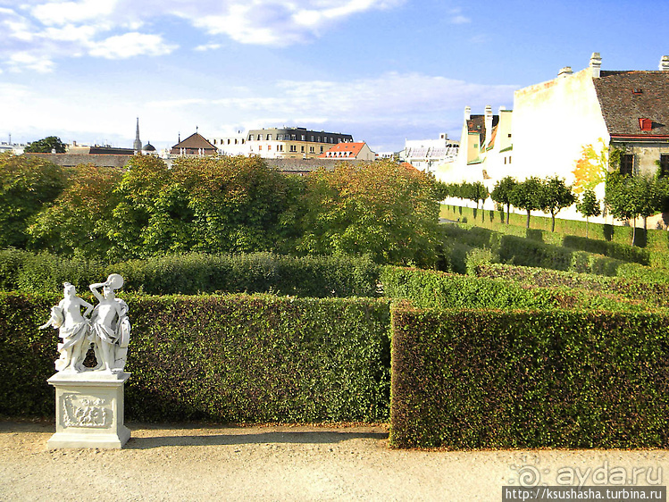 Бельведер и его чудесный сад