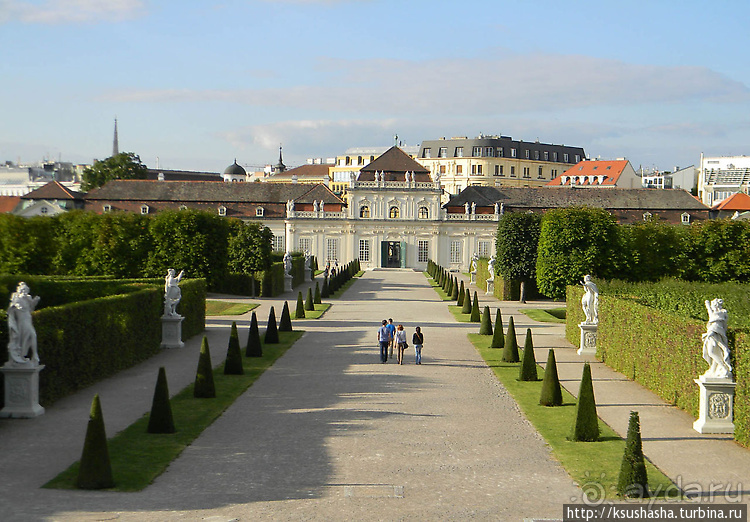 Бельведер и его чудесный сад