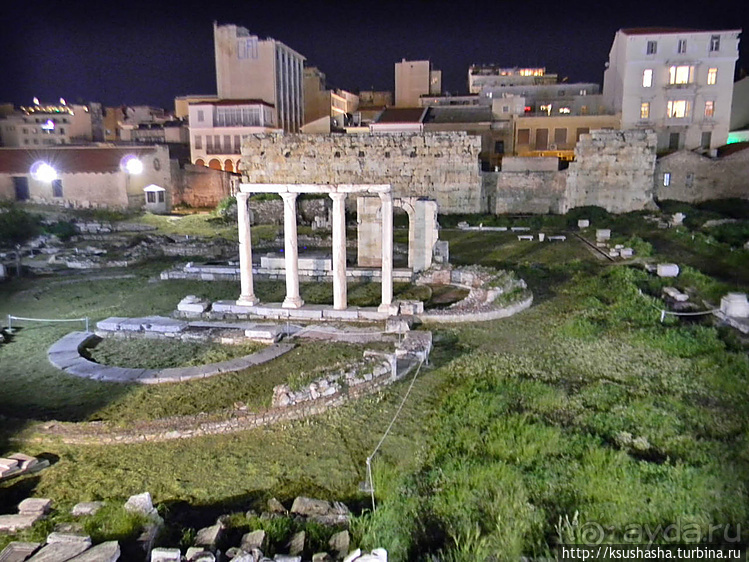 Афинские прогулки (ч.3) В неярком свете ночи