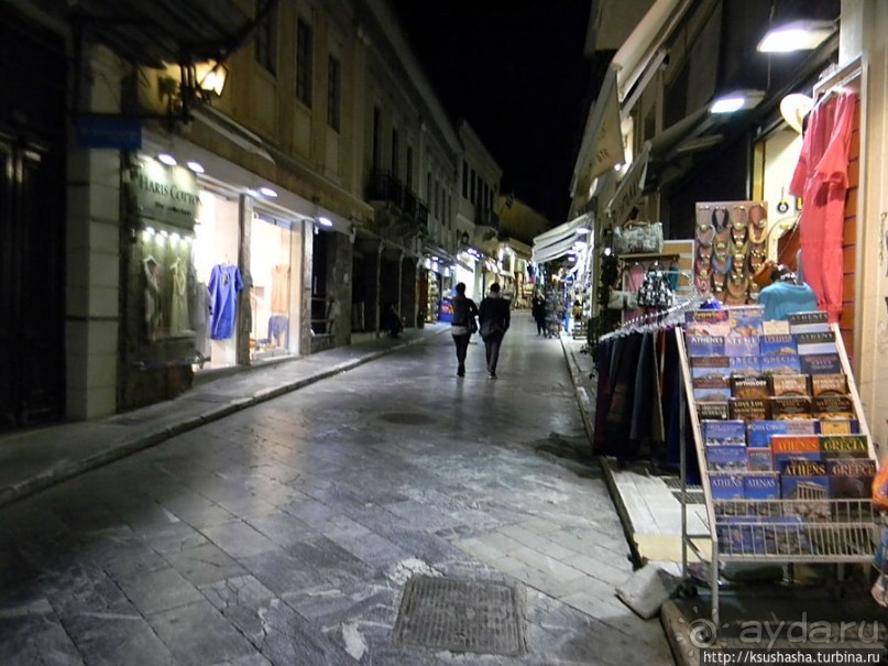 Афинские прогулки (ч.3) В неярком свете ночи