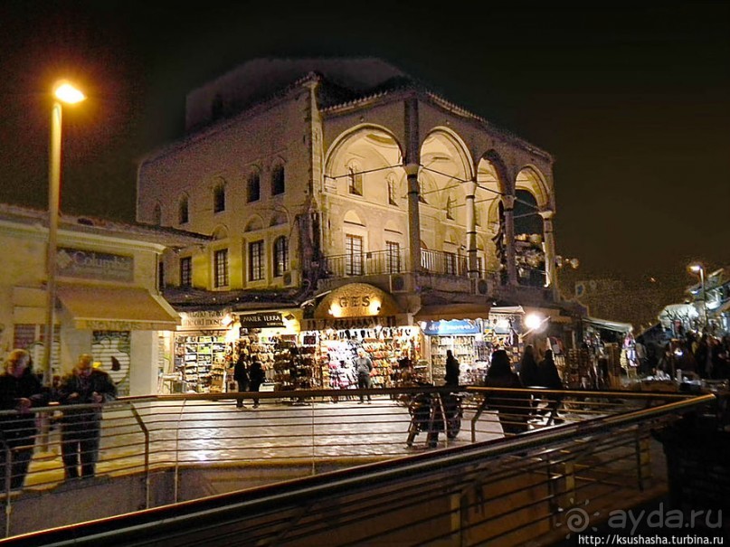 Афинские прогулки (ч.3) В неярком свете ночи