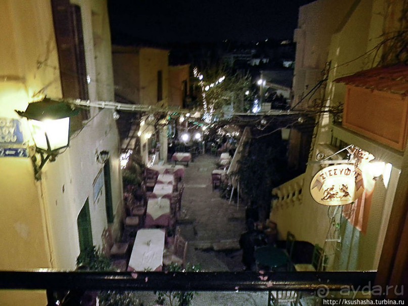 Афинские прогулки (ч.3) В неярком свете ночи