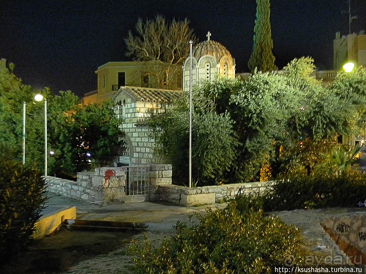 Афинские прогулки (ч.3) В неярком свете ночи