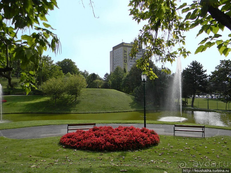 Альбом отзыва "Курпарк Оберлаа — выставка парков и садов"