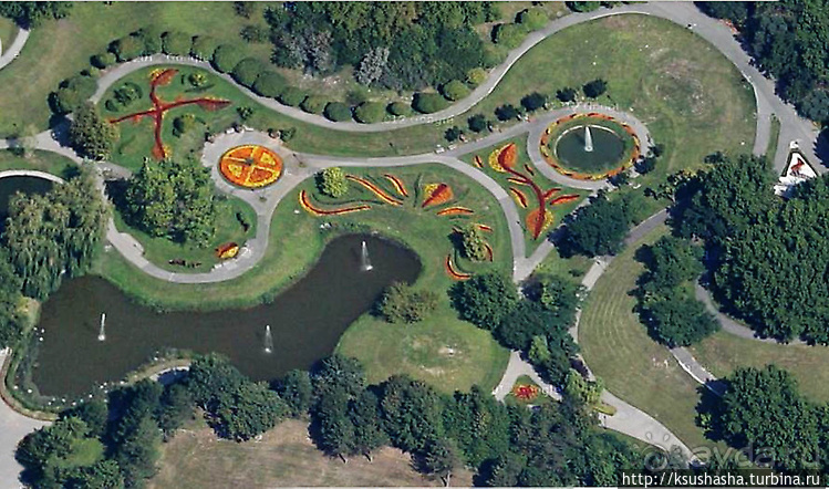 Курпарк Оберлаа — выставка парков и садов
