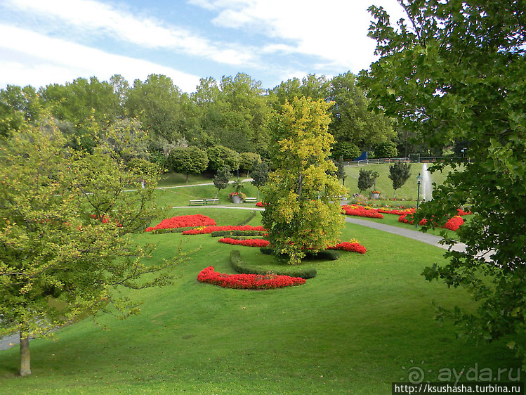 Курпарк Оберлаа — выставка парков и садов