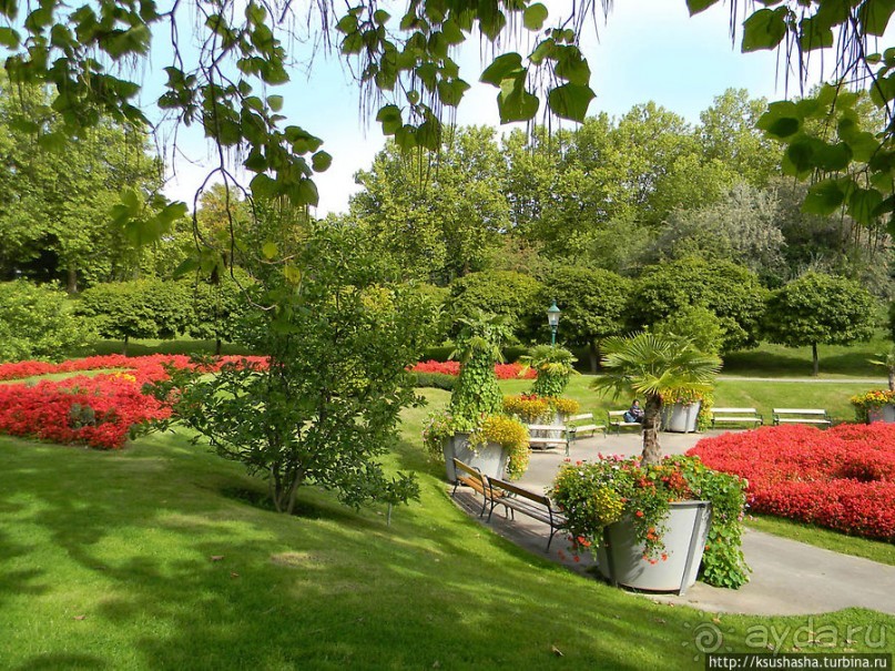 Курпарк Оберлаа — выставка парков и садов