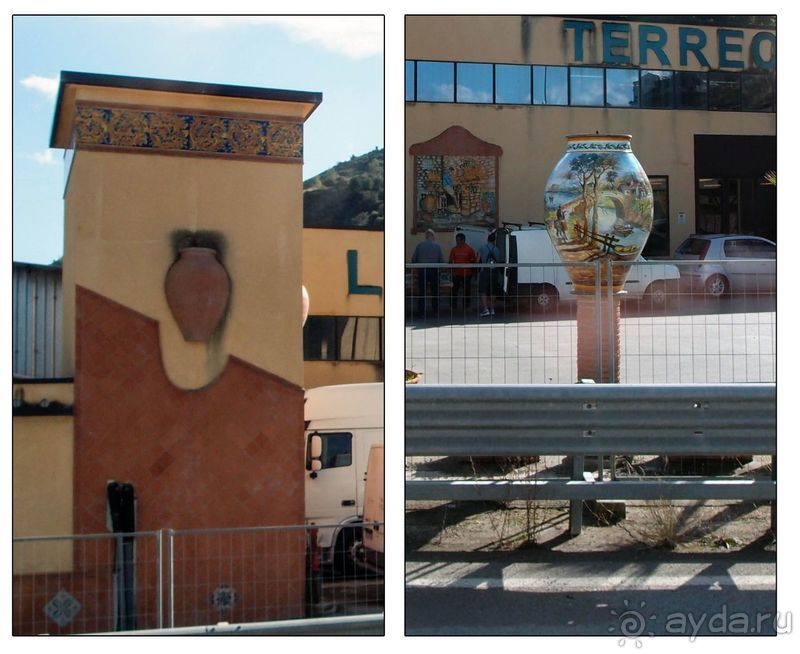 В царстве керамики Санто — Стефано 