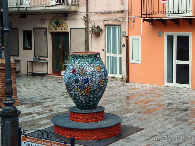 В царстве керамики Санто — Стефано 